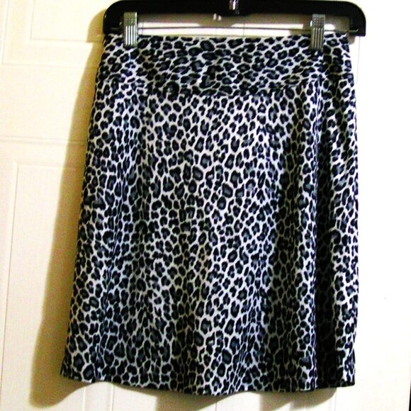 SLINKY LEOPARD SKIRT M - Picture 1 of 1